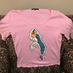 Vintage Betsey Johnson Crop Tee